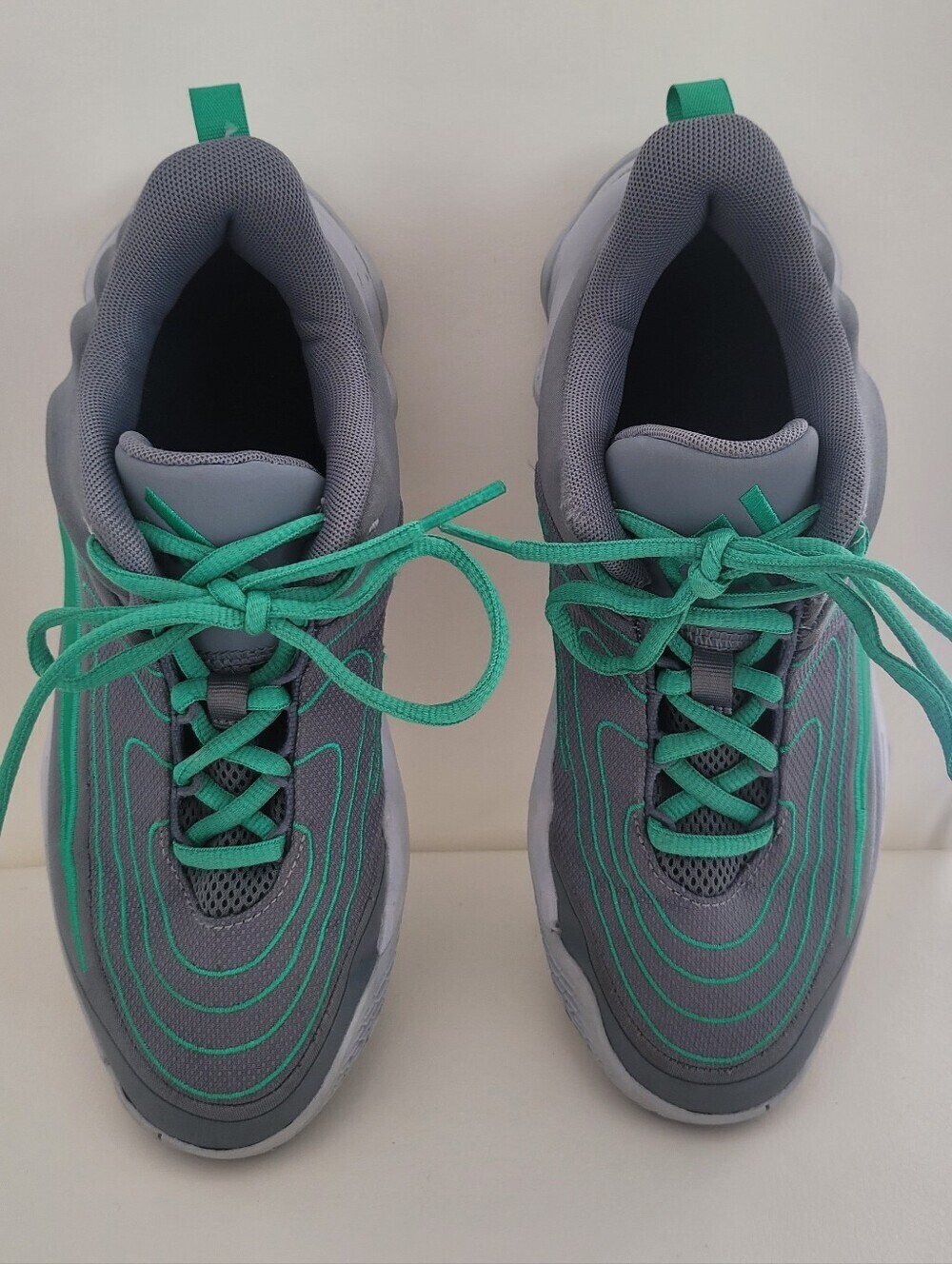 Nike Giannis Immortality 4 GS Smoke Grey Green Basketball Shoes Sz US6Y/EUR38.5 - Picture 7 of 10